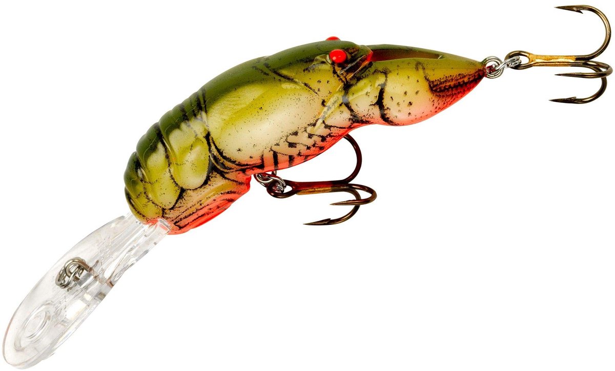 Vissen Lokken - Realistische Langoesten Crankbait - 6 x 2.5 cm - Stroomkleur