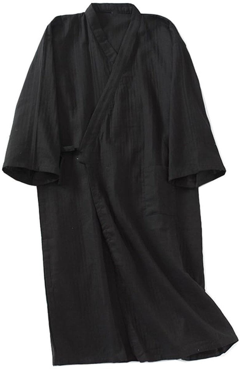 Japanse Stijl Badjas - Katoen - Multicolor - M