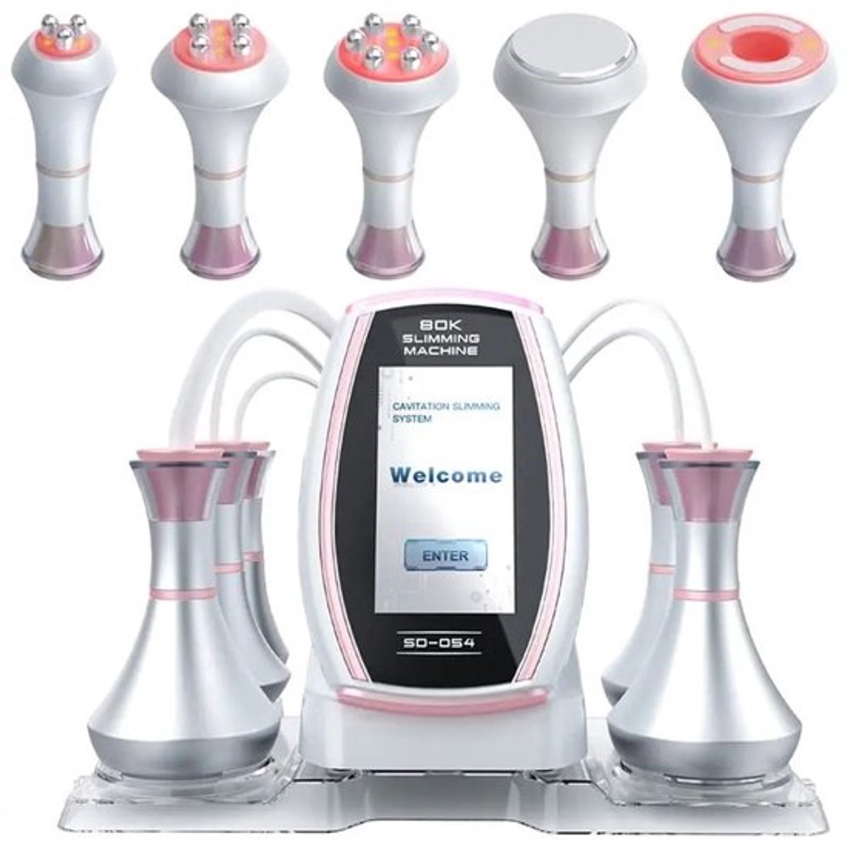 Huidverjongingsapparaat 5-in-1 Skin Lift Massager - 80 kHz Frequentie - ABS PC Materiaal - Voor Arm En Been - Radiofrequentie Massager