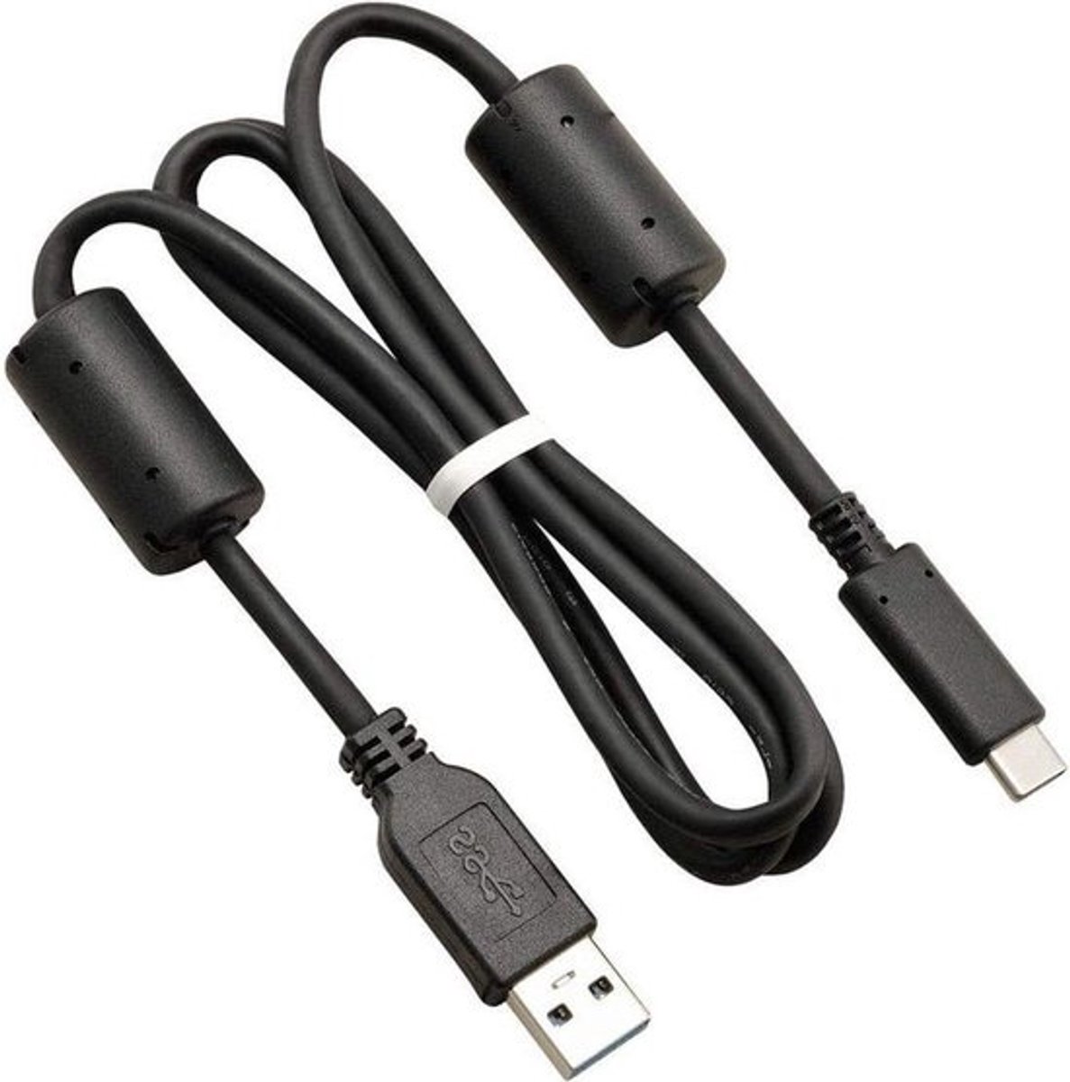 USB Kabel - Verbindingskabel Datakabel - Camera Opladen - Origineel Accessoire - Standaard Lengte - Zwart