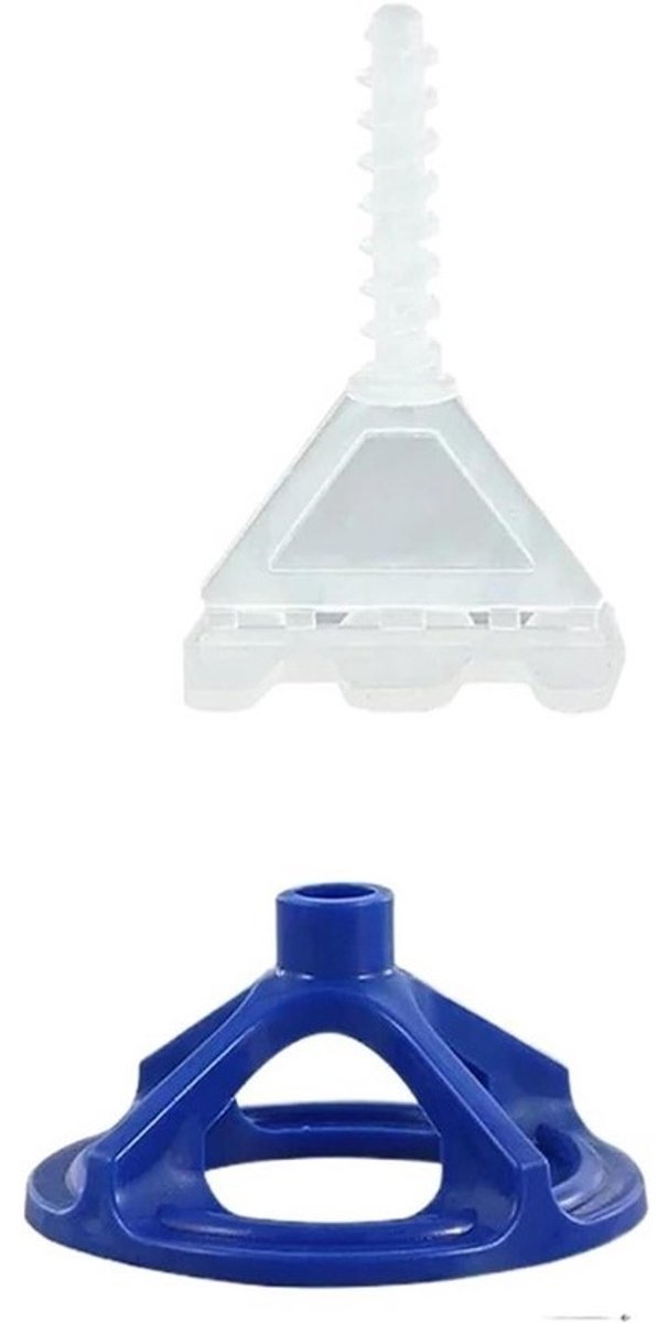 Tegel Leveling Systeem - Tegelzet Clips - Vloeren Egaliseren - Herbruikbare Clips - 1.5 mm - Wit