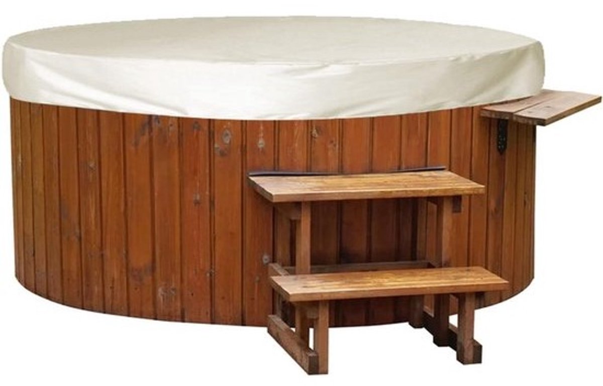 Ronde Hot Tub Afdekking - Spa Cover Buitenbad - Bescherming Tegen Weer - Waterdicht Polyester Taffeta