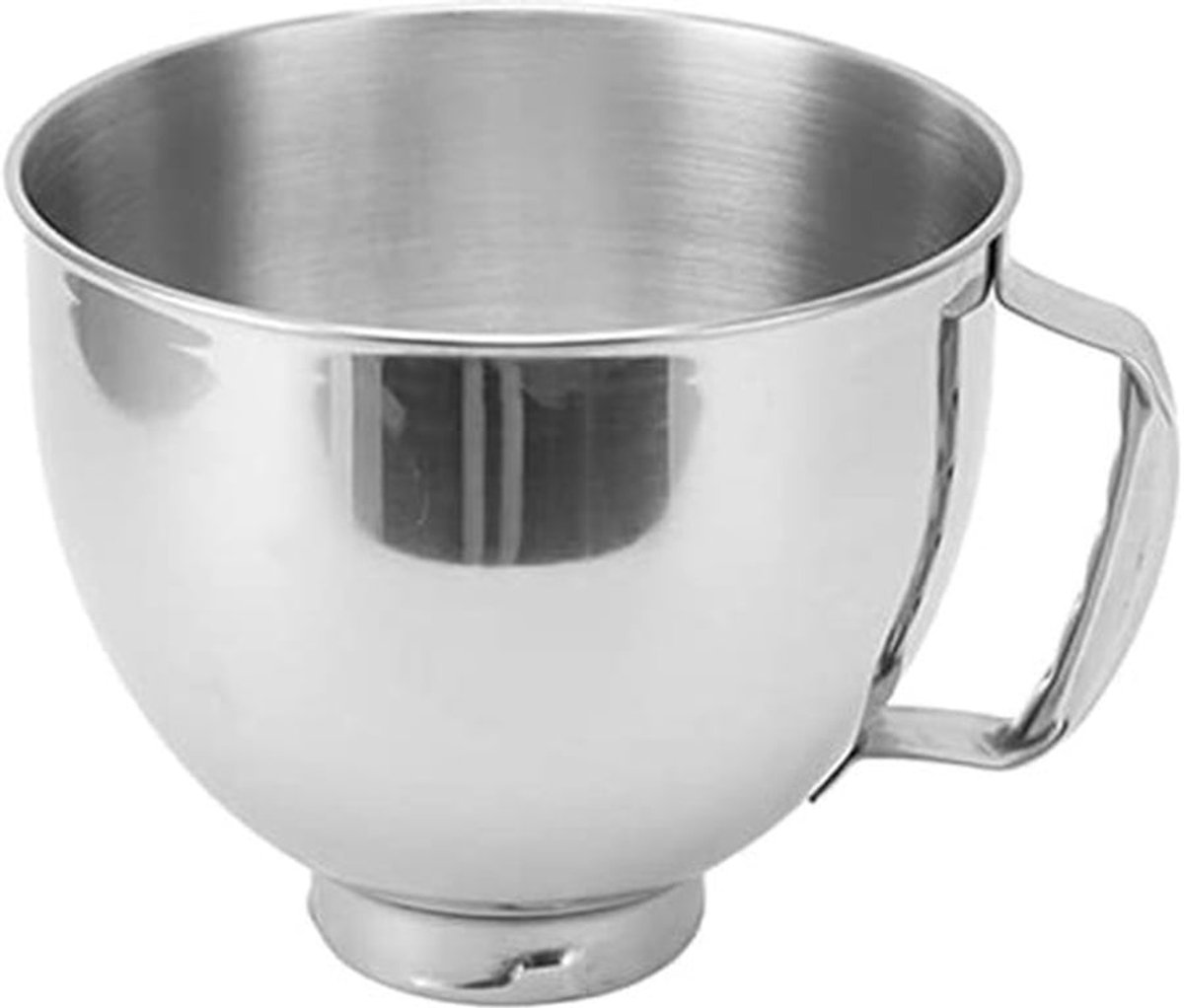 RVS mengkom voor Artisan 5qt, mixer goot mengkom vervanging met handvat