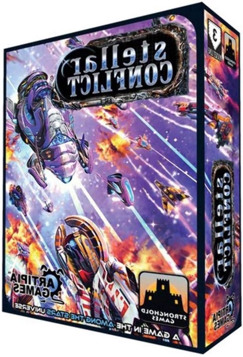 Stellar Conflict Bordspel - Ruimteoorlog Spel - Strategisch Spelen - Thematische Ruimte-expansie - 140 Gram - Meerdere Kleuren