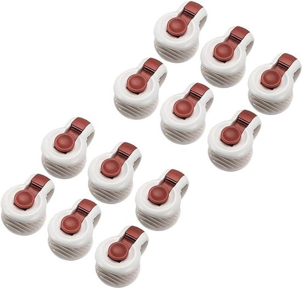 Dekbed Clips - Lakenspanners Beddengoed Clips - Bed Opmaken - Geen Naalden Nodig - 200 Gram - Rood