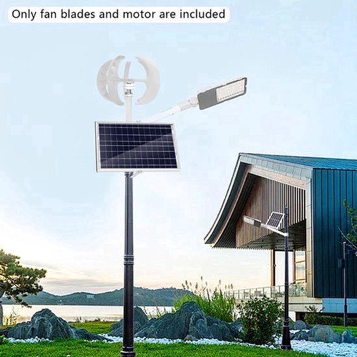 Windturbine – Zuinige Windgenerator – Duurzame Energiebron – Thuisgebruik – 600W Generator – Waterdichte Controller - 24V