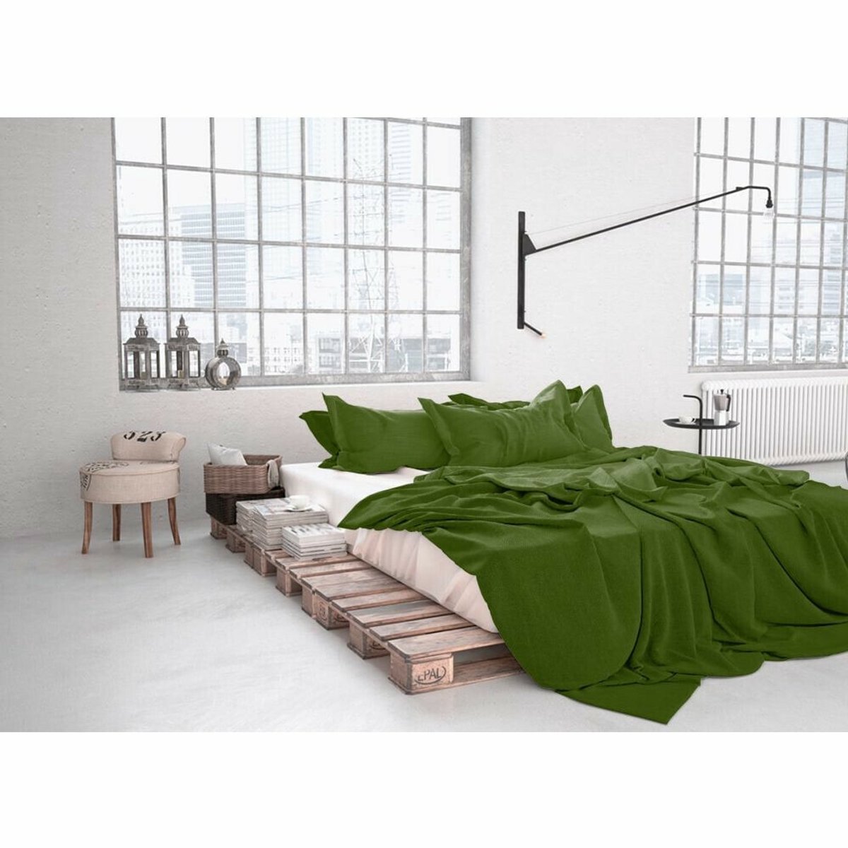 Dylon - Textielverf Olive Green - 2 x 350 gr - Voordeelverpakking