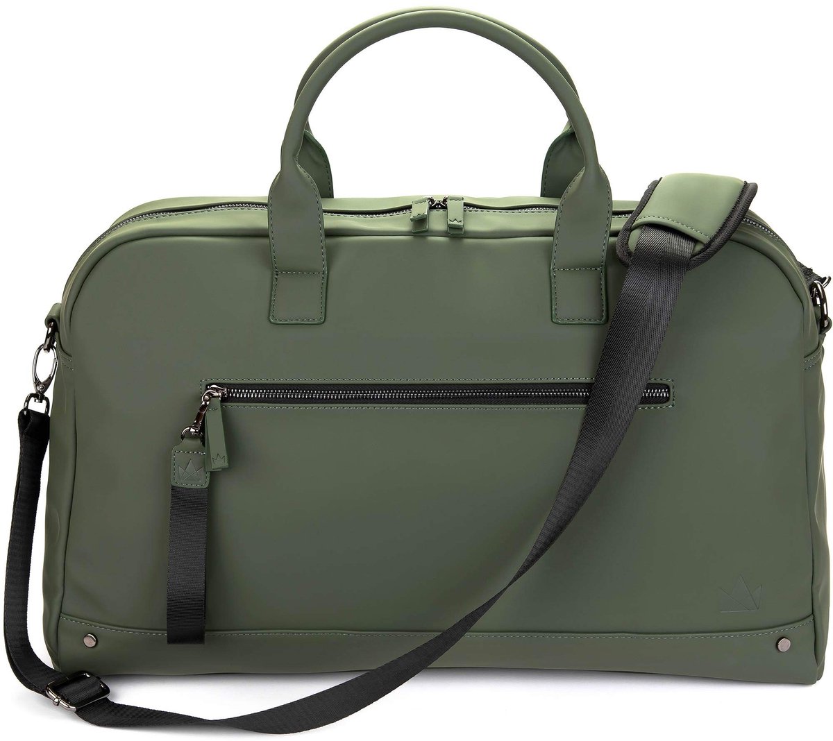 Weekender Reisbagage - Vegan PU - Groen Matte 35L