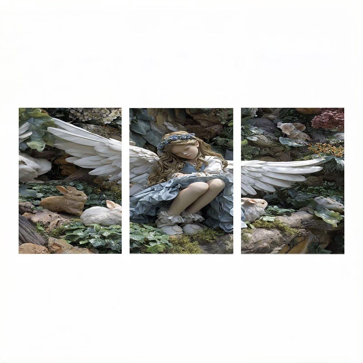 Set van 3 Schilderen op Nummer voor Volwassenen - 60 x 40 cm - Lichtgevend