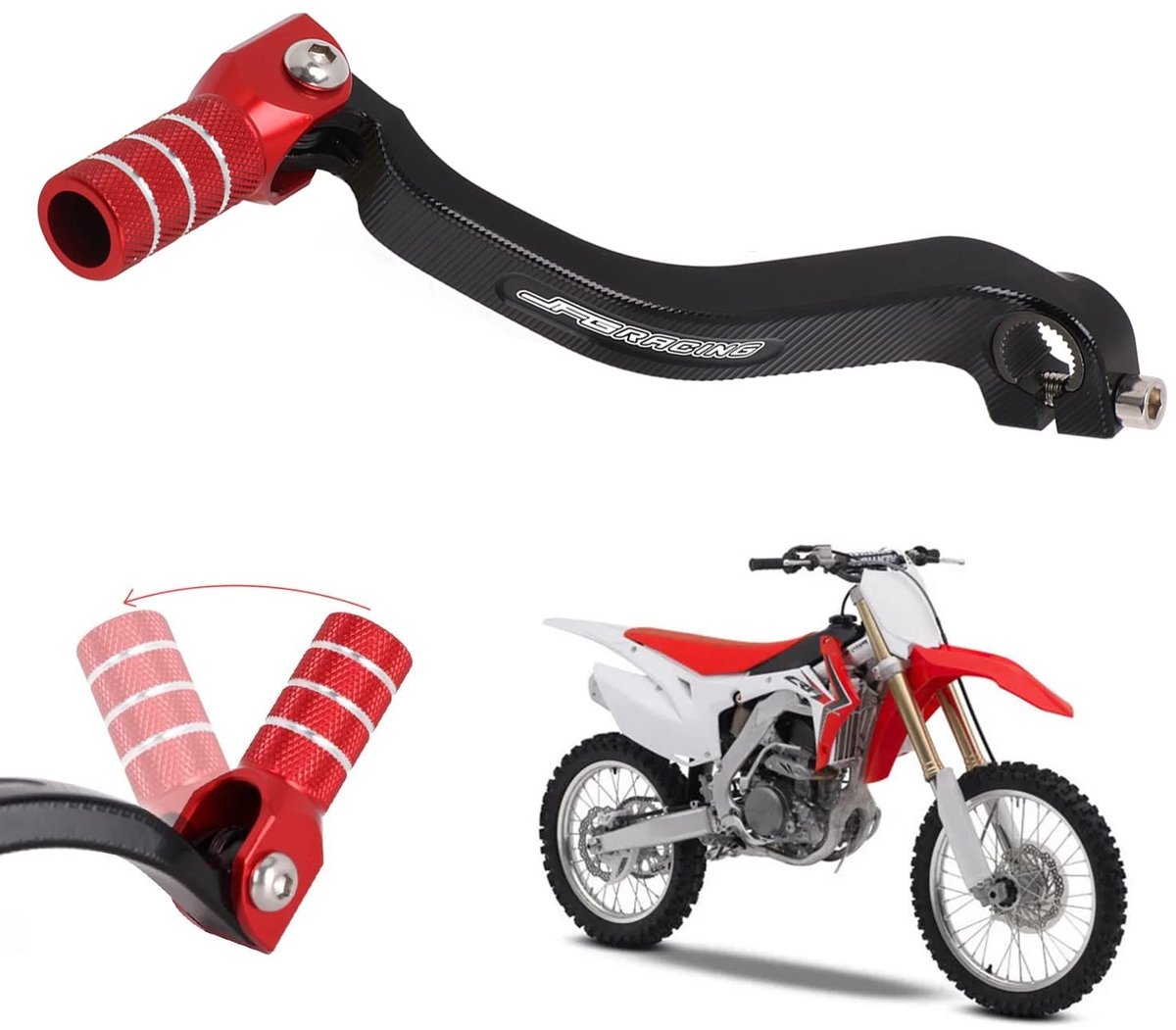 Versnellingspedaal voor Motorfiets - Geproduceerd voor Honda CRF250R
