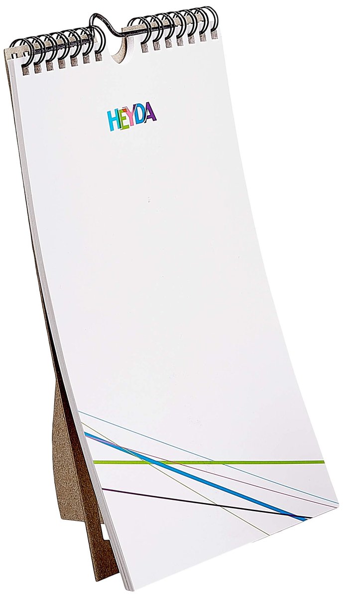 Desk Calendar A5 - Creatieve indeling in wit