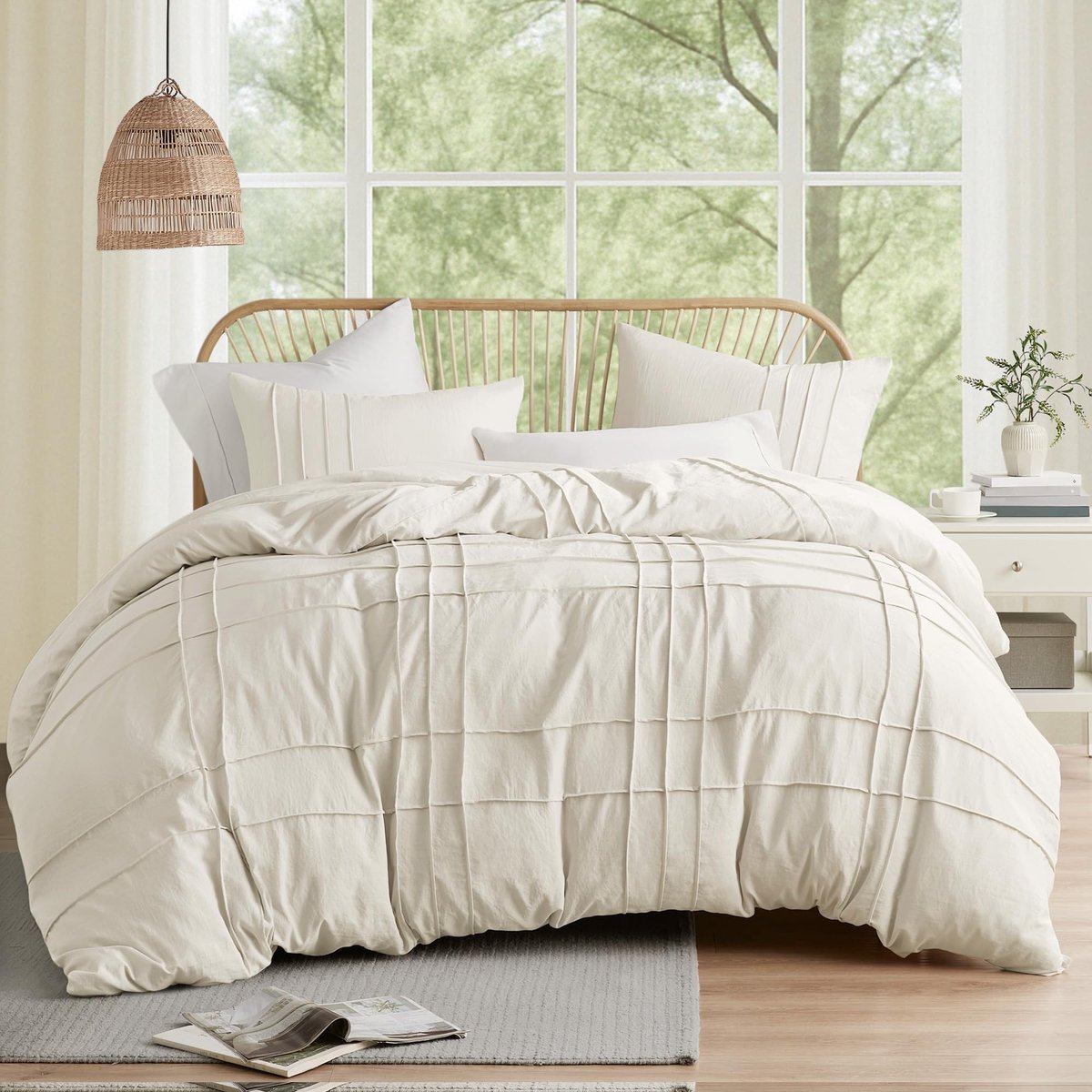 Duvet Cover Set - 3 Stuks - California King - Zacht en ademend