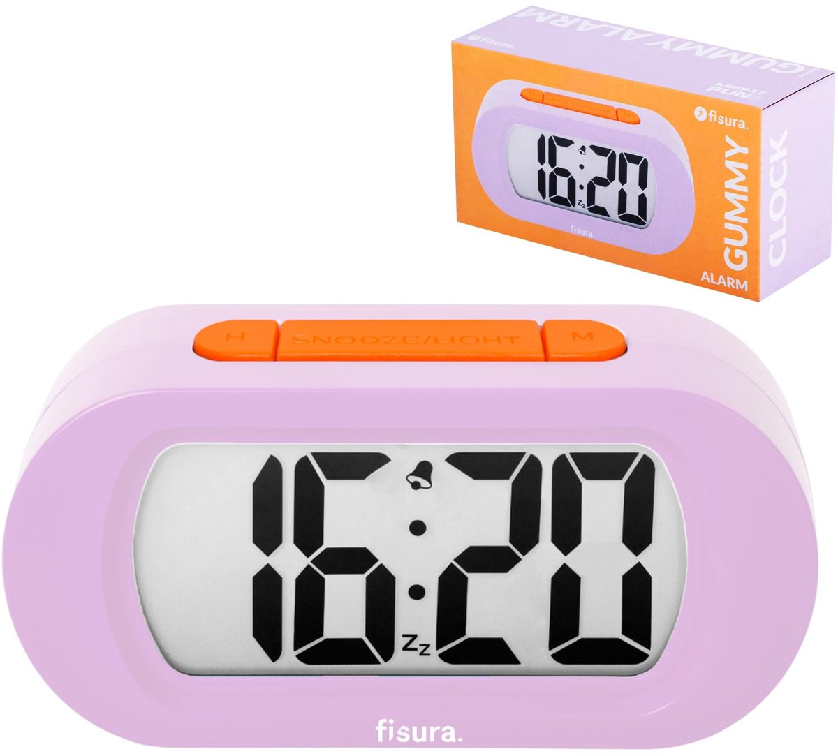 Digitale Alarmklok - Gele LED Display met Snoozefunctie