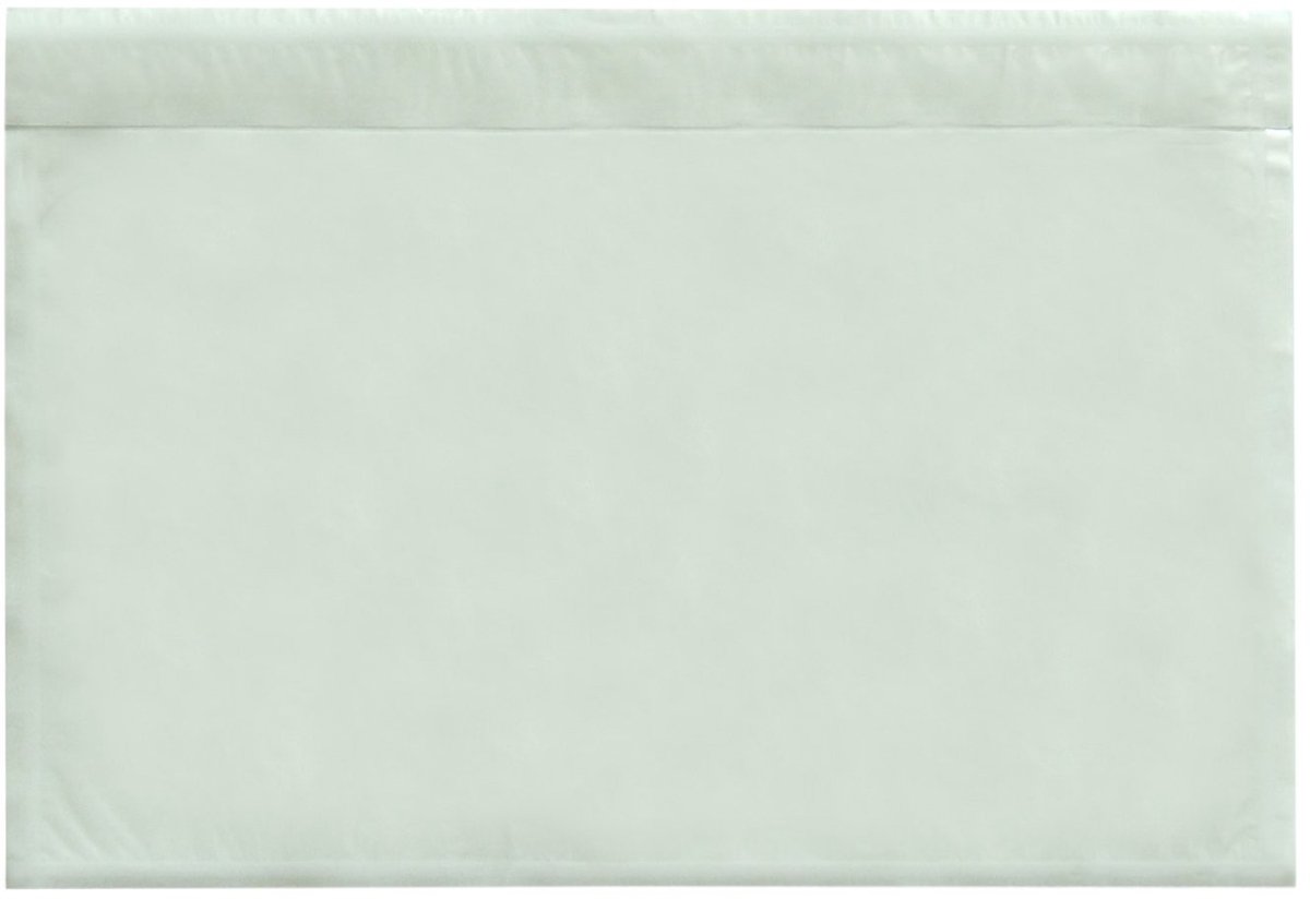 Zelfklevende enveloppen - 1000 stuks - Transparant