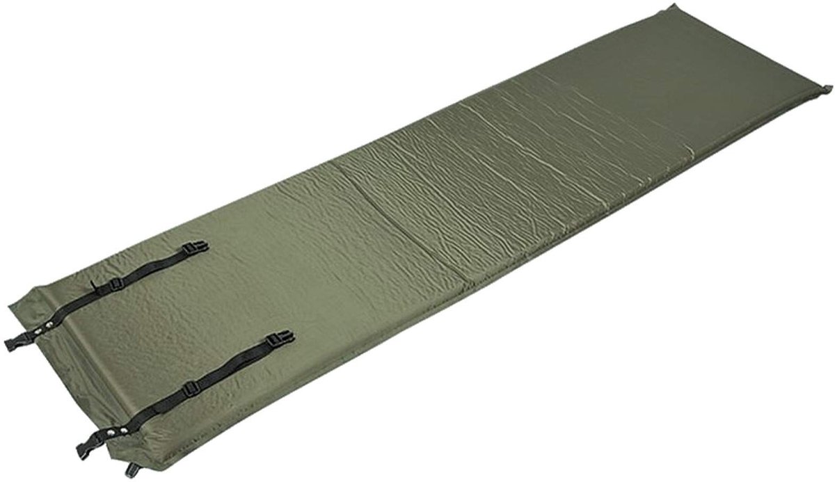 Zelfopblazende Campingmat - Olijfkleurig
