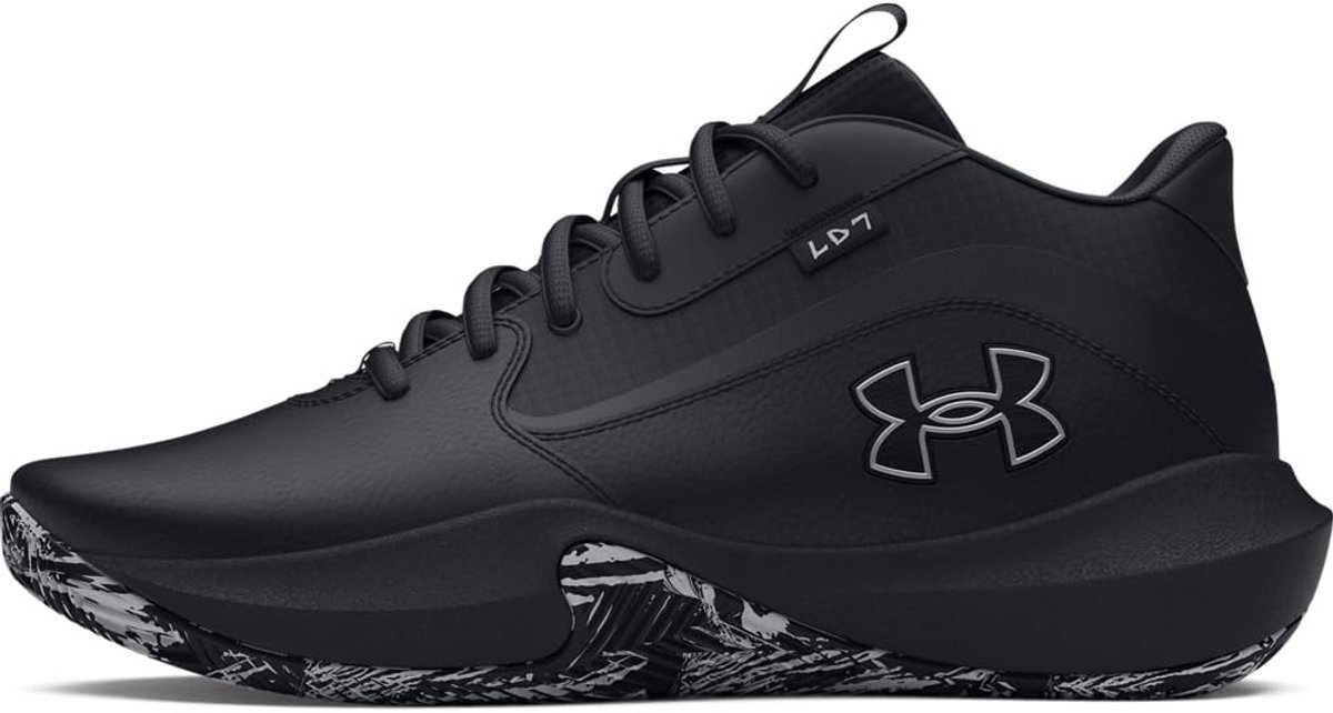 Unisex Sneakers - Zwart/Zilver voor Basketbal