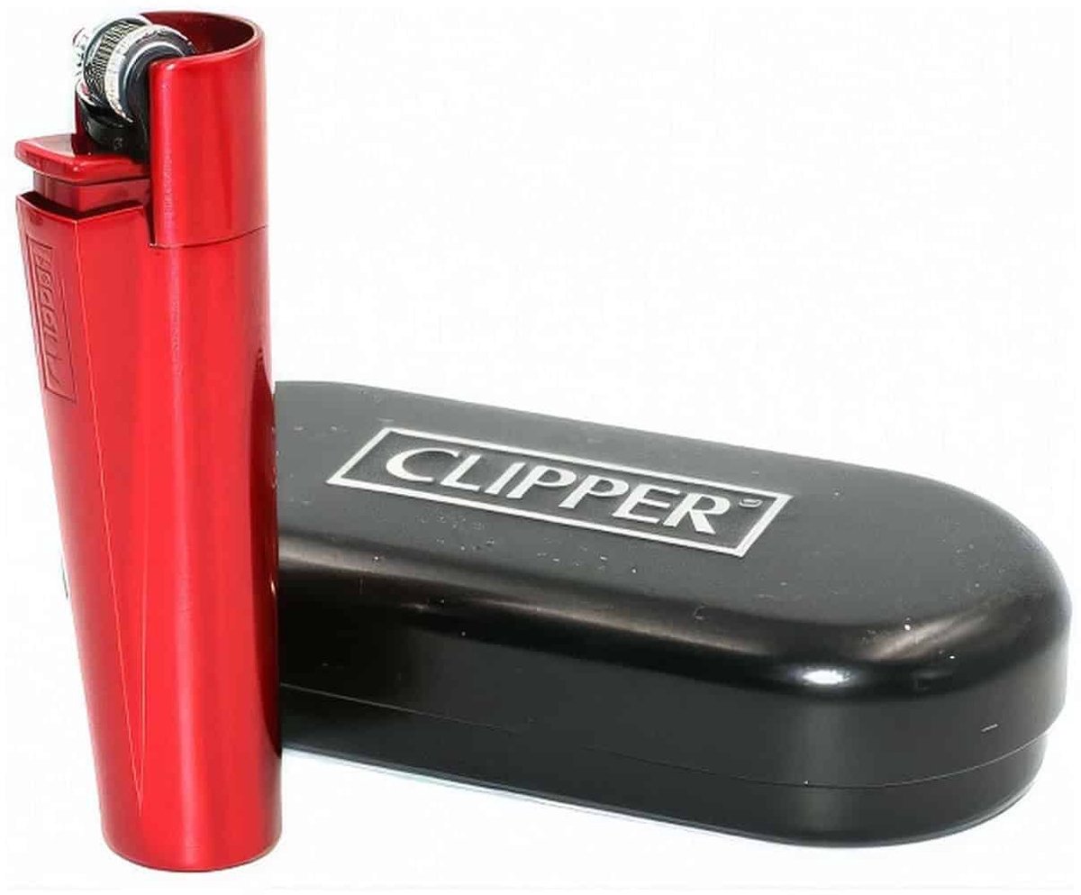 Clipper Micro Metal Aansteker "Red Devil"