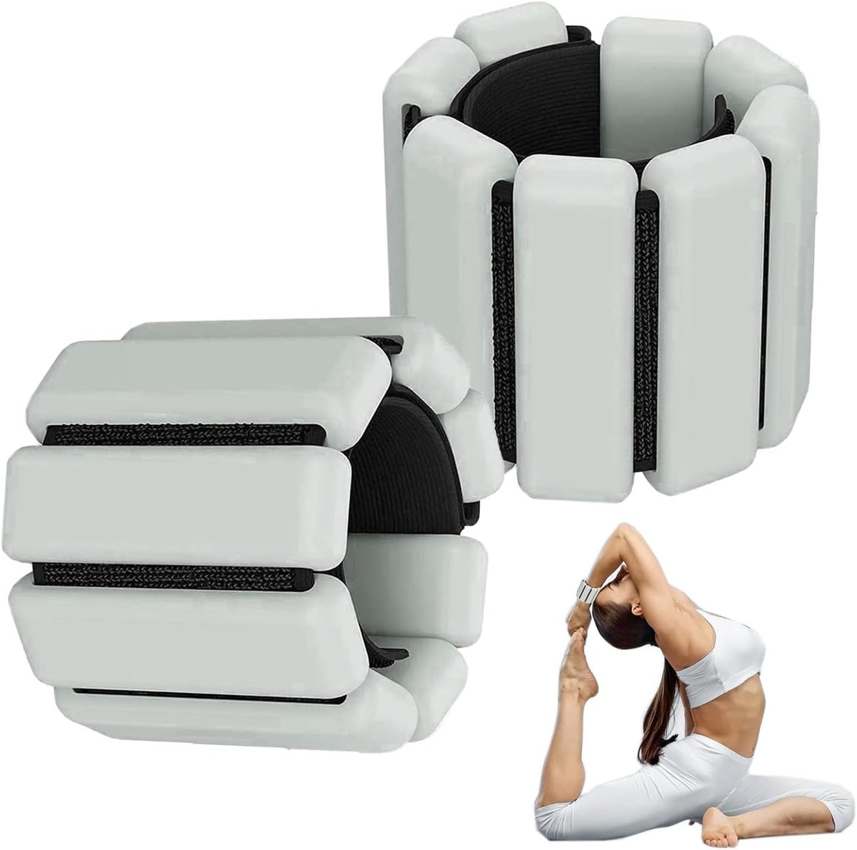 Verstelbare Gewicht Manchet voor Pols en Enkel, Perfect voor Joggen, Yoga en Thuisfitness