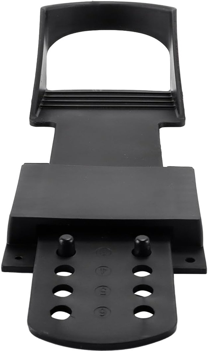 Voetpedaal voor Dual Water Magnetic Air Resistance roeimachines fitnessapparatuur accessoire zwart