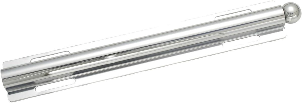 Rod Standaard kast, gepolijst chroom, polycarbonaat, metaal, 30,5 cm
