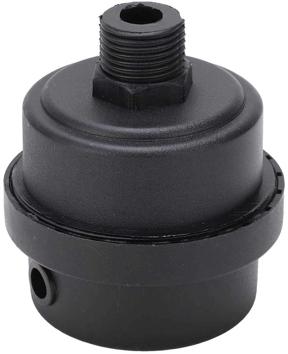 Aanzuigfilter Geluiddemper Voor Luchtcompressoren Met G1/2 Schroefdraadaansluiting Oliervijs Zuigpomp Accessoire Industriële Luchtcilinders