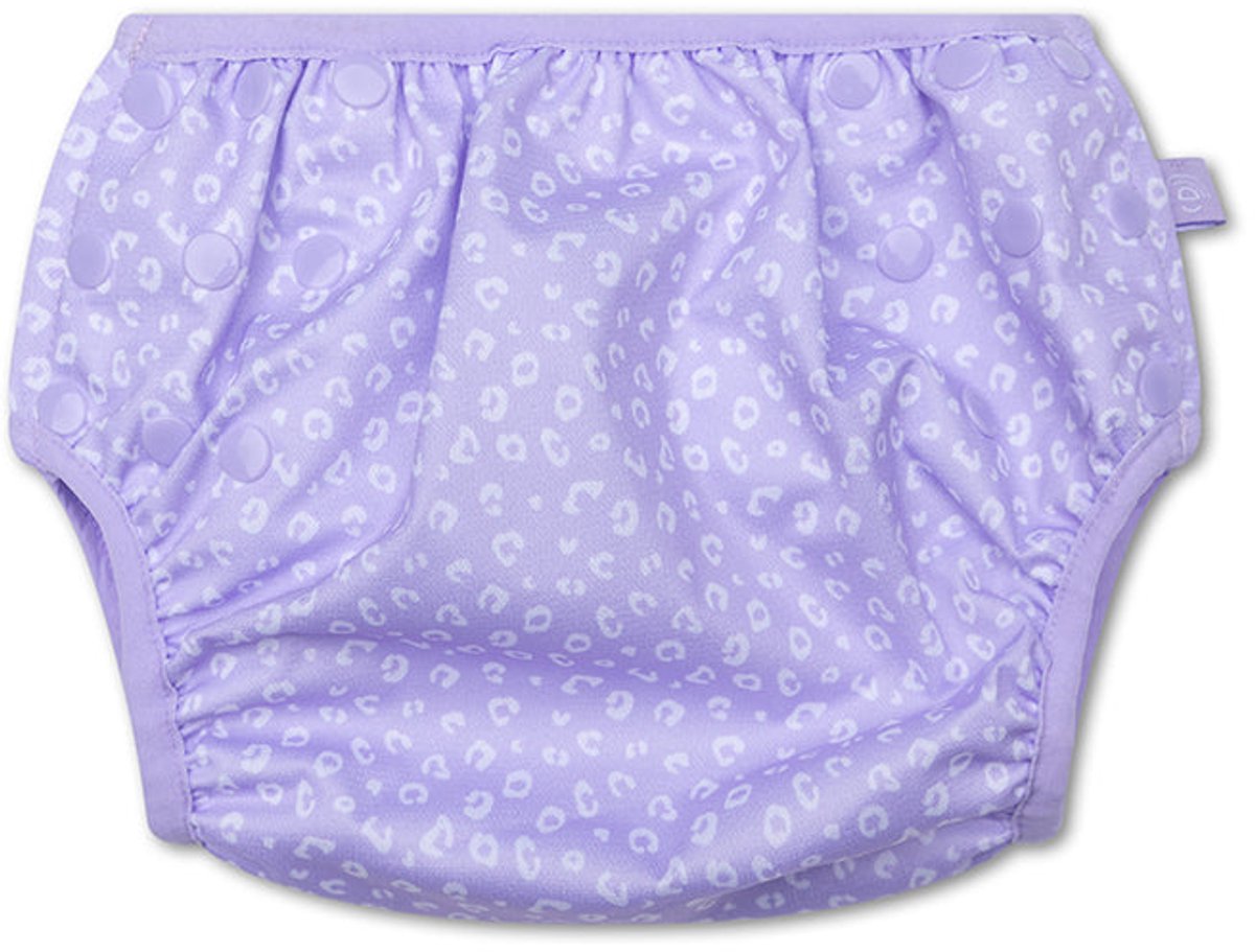 Swim Essentials Zwemluier Wasbaar - Lila Panterprint - 0-3 jaar