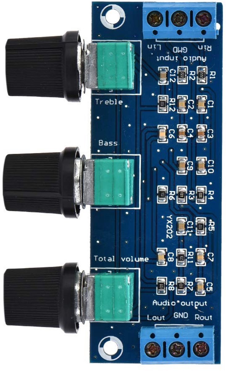 SolidKeus - Passief Stembord voor Audioapparatuur met Drieweg Volumeregelaar