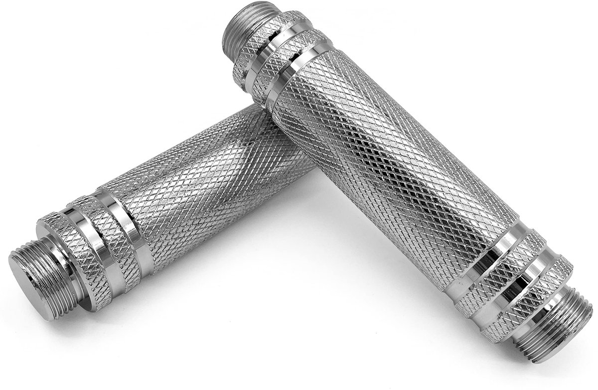 SolidKeus - Set van 2 Ergonomische Stalen Handgrepen voor Halters