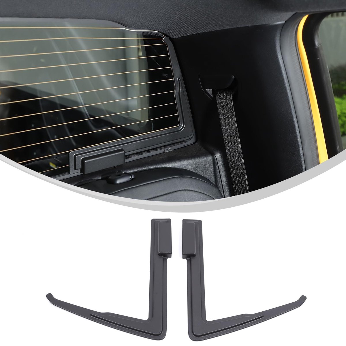 SolidKeus - Achterruitverwarming Draad Cover voor Ford Ranger 2023-2025