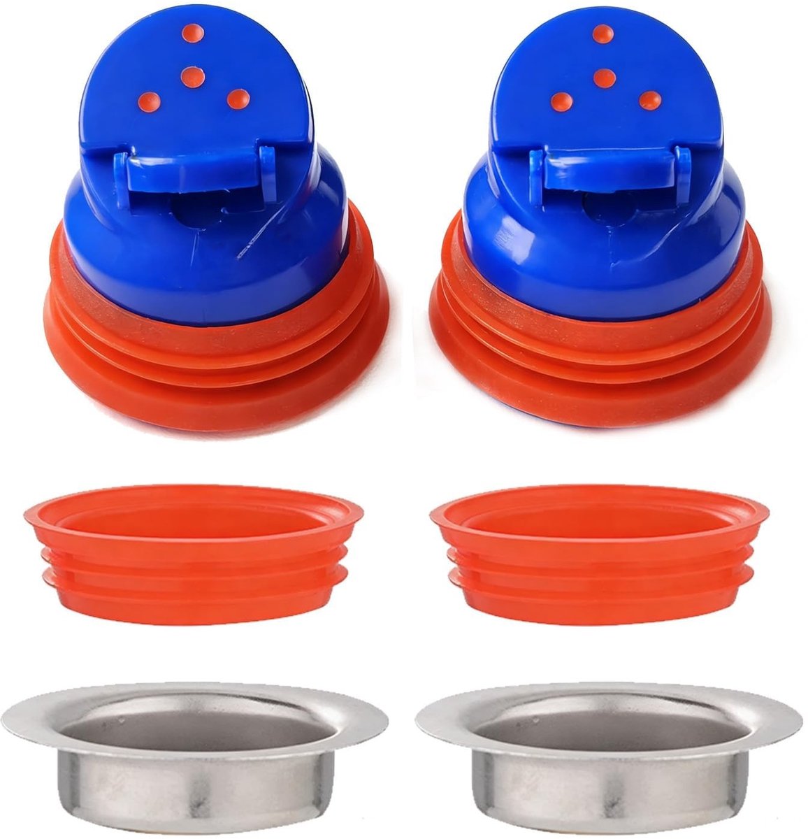 SolidKeus - Set van 2 Geurafsluiters voor Douche en Afvoer