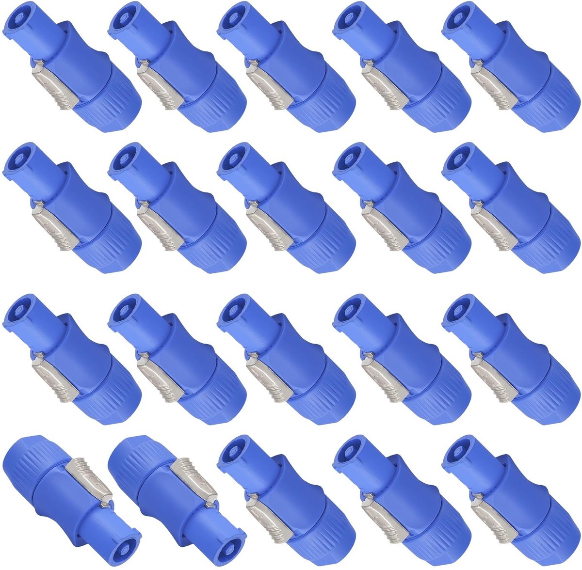 SolidKeus - 20 Stuks Powercon Stekkers voor Audio