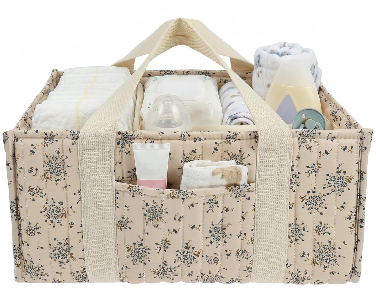 SolidKeus - Draagbare Luiercaddy Organizer voor de Babykamer