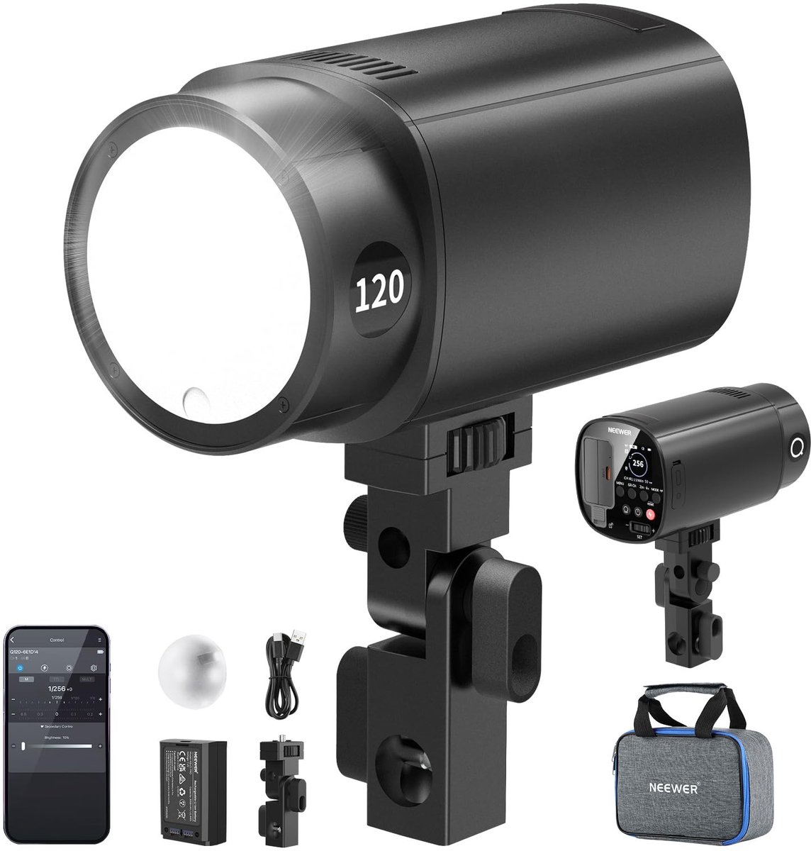 SolidKeus - Draadloze 120Ws Outdoor Flits met TTL Functionaliteit