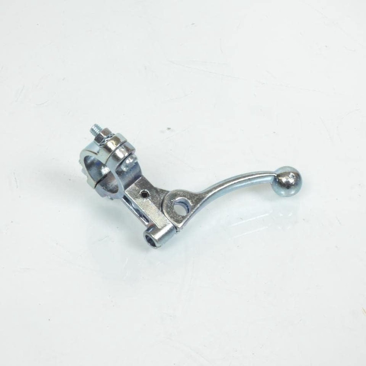Fdm decompressor hendel voor peugeot bromfiets 50 103 verchroomd metaal nieuw