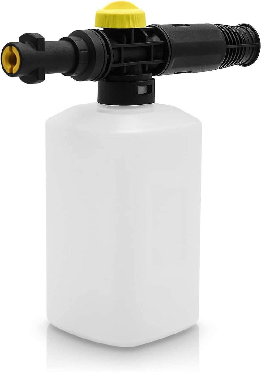 Schuimkanon voor Karcher, 750 ml verstelbare sneeuwkanon schuimlans kit, verstelbare sproeier straalfles mondstuk voor Karcher K2 K3 K4 K5 K6 K7