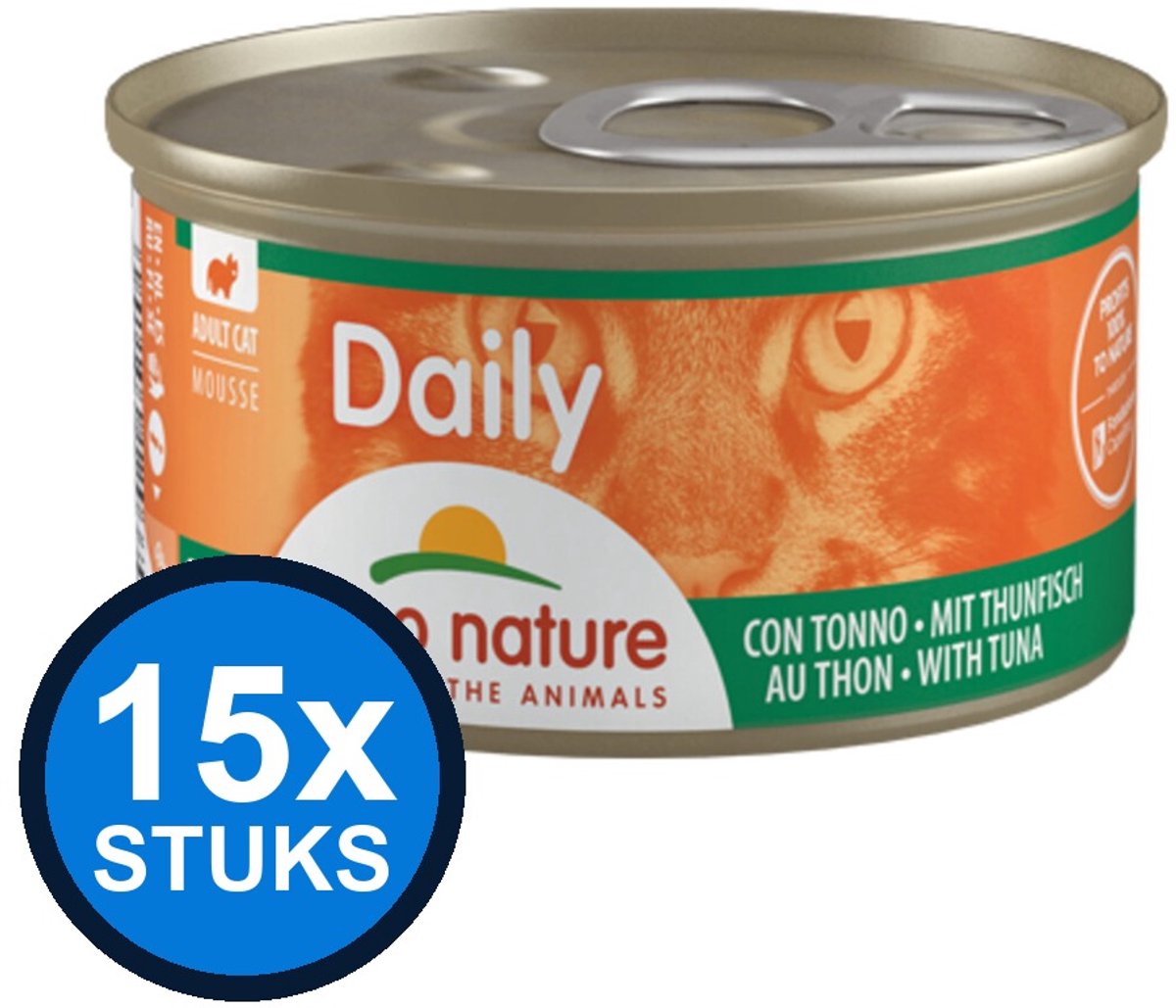 Almo Nature Almo Nature Daily cat blik tonijn 400gr