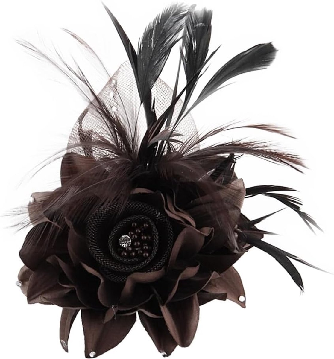 Veer Bloem Broche Pins & Haarspeldjes Voor Vrouwen Meisjes Corsage Broche Party Ceremonie Accessoires Dans Banket Pins Hoofdtooi