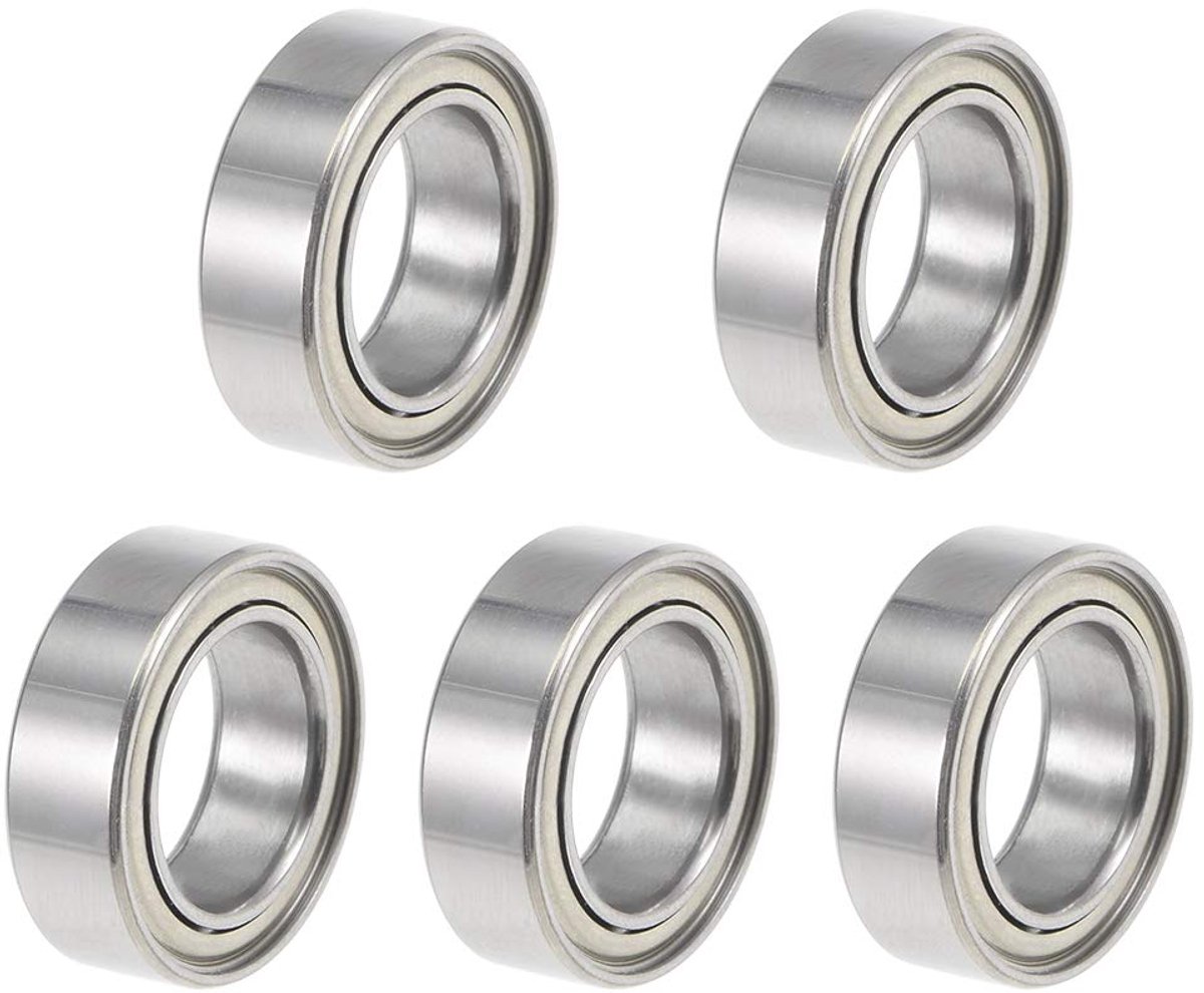 Lagers 3 x 6 x 2,5 mm, dubbel afgeschermd, mini groeflagers