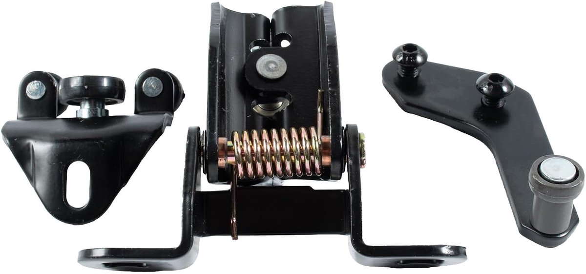 3-delige linker schuifdeurgeleiderset boven midden onder compatibel met Transit Mk7 2006-2014 Mk6 2000-2006 Vervanging voor 1639910 1705694 1667675 4796308 4796304