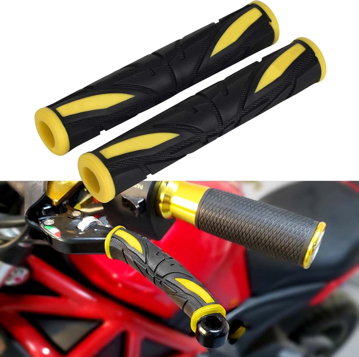 1 Paar Motorfiets Remgreep Bescherming, Motorfiets Remhendel Beschermhoes, Motorfietsrem Koppelingshendel Bescherming, Remhendelbescherming, Remhendelgreep Beschermhoes voor Remgreep