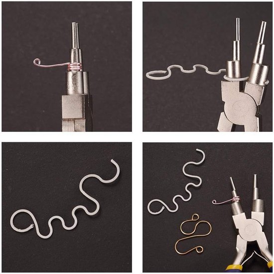 Tang Sieraden Maken Tang Draad Looping Vormen Tool Met Antislip Comfort Grip Handvat voor 2.3Mm 3Mm 4Mm 5Mm 7.2Mm 8.6Mm Loops En Jump Ringen — afbeelding 3