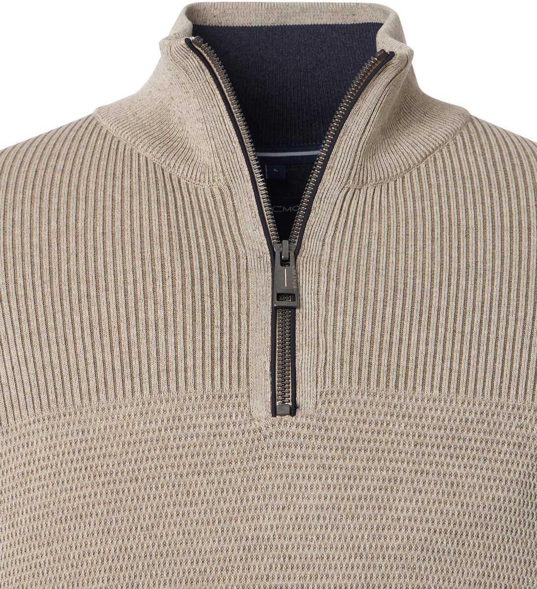 CASA MODA comfort fit schipperstrui - beige