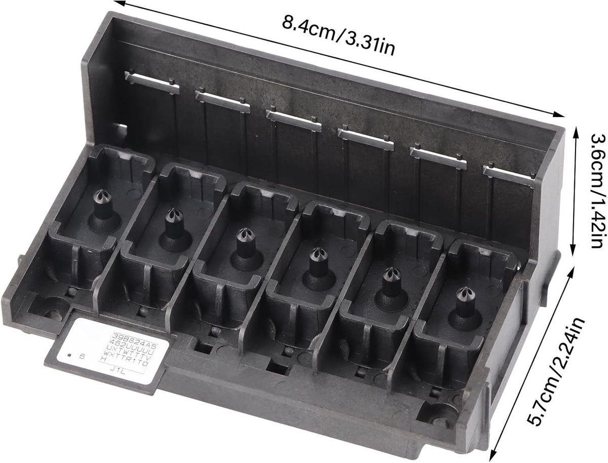 6 Kleurige UV Printer Printkop voor XP600 - Betrouwbare en Compacte Vervangingsprintkop voor Veilige Afdrukken en Hoogwaardige Printkwaliteit