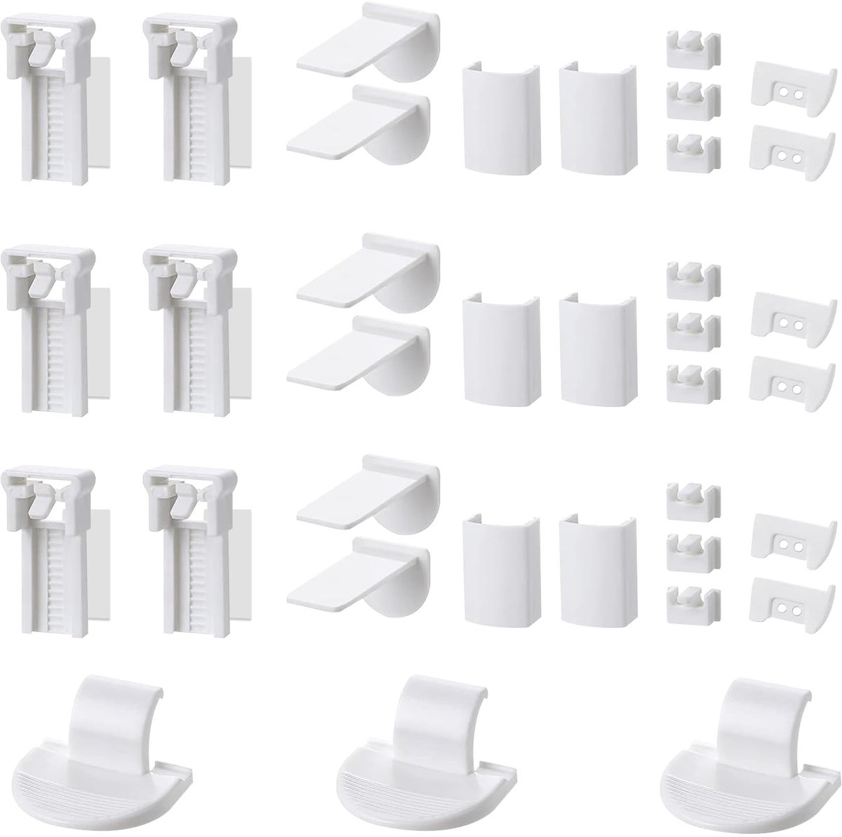 SolidKeus - Set van 6 Clamp Draagers met 36 Onderdelen