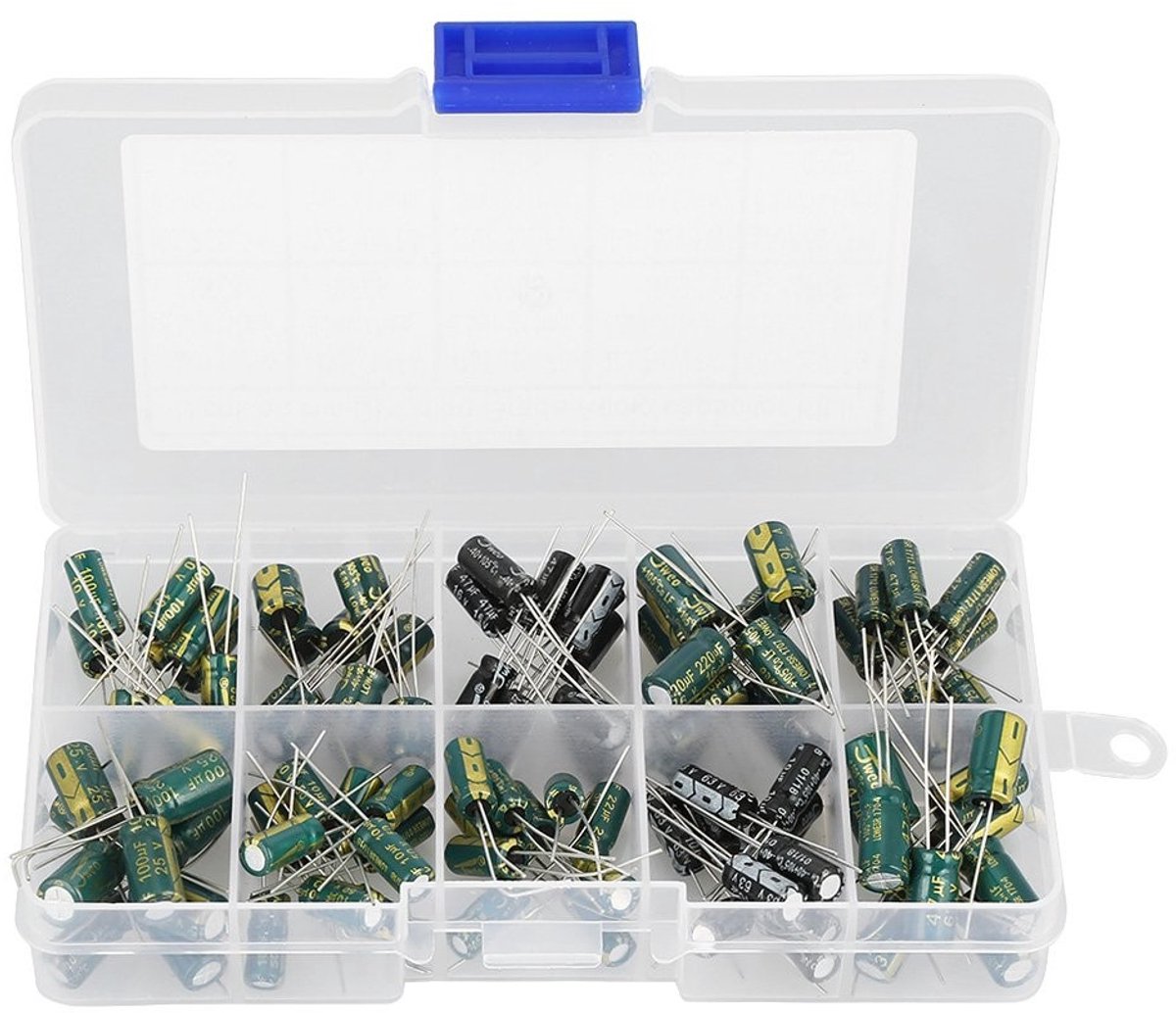 SolidKeus - Set van 100 Electrolytische Condensatoren voor Audio