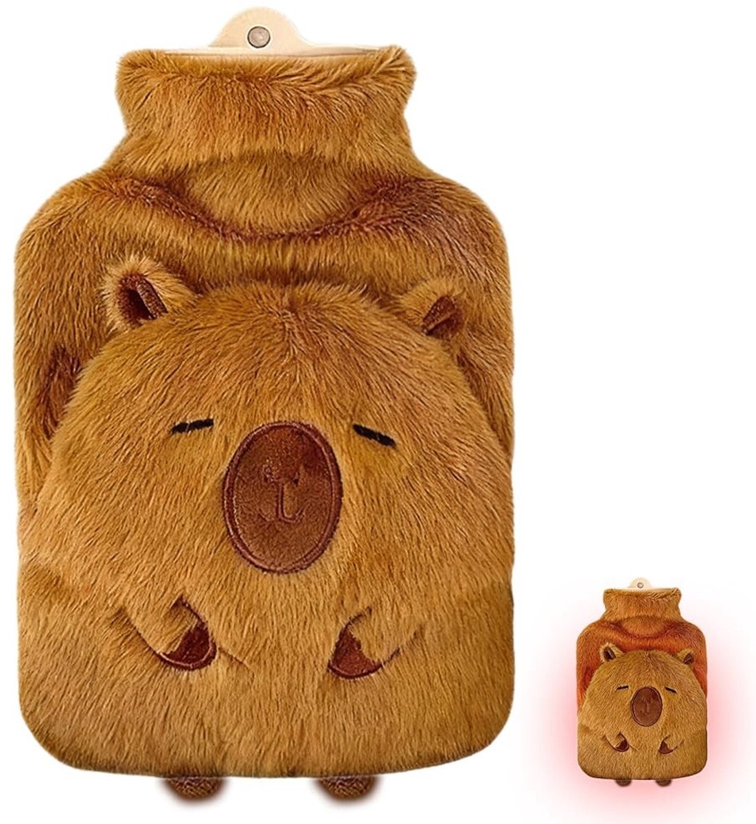 SolidKeus - Hot Water Bottle met Deksel voor Pijnverlichting