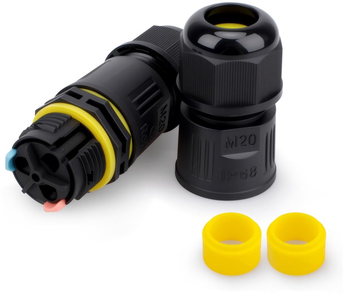 SolidKeus - Waterdichte Buiten Kabelconnector met Snelle Verbinding