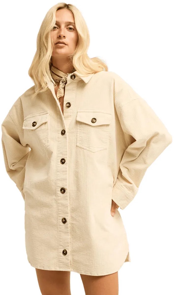 Billabong Winter Ocean Jurk S Vrouw Wit