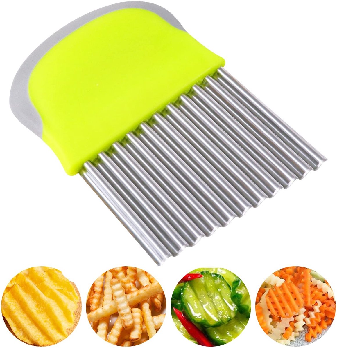 SolidKeus - RVS Aardappel- en Groentemes voor Creatieve Keuken