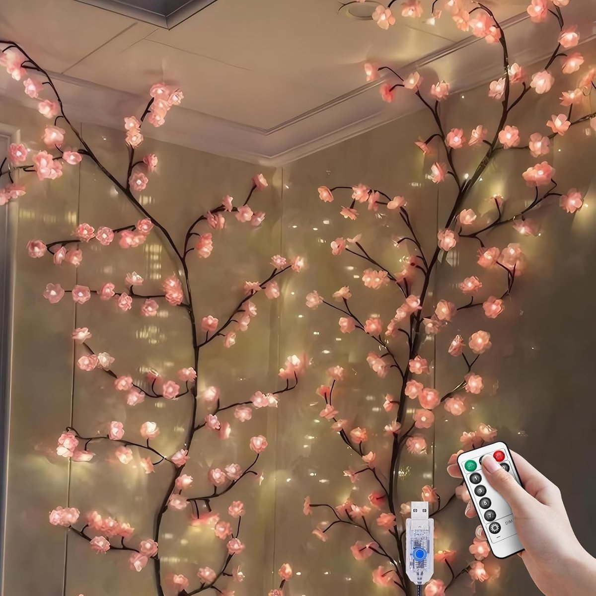 SolidKeus - 120 cm LED Sfeerlampen met Cherry Blossom Design